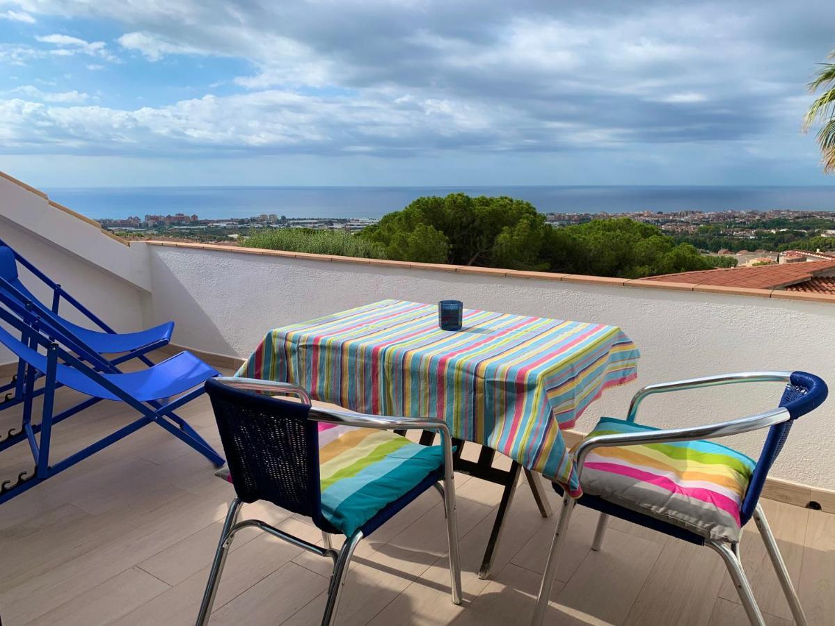 Palm Maresme - Suite With Bathroom And Terrasse With Ocean Views In A Private Villa Біласа-да-Дал Екстер'єр фото