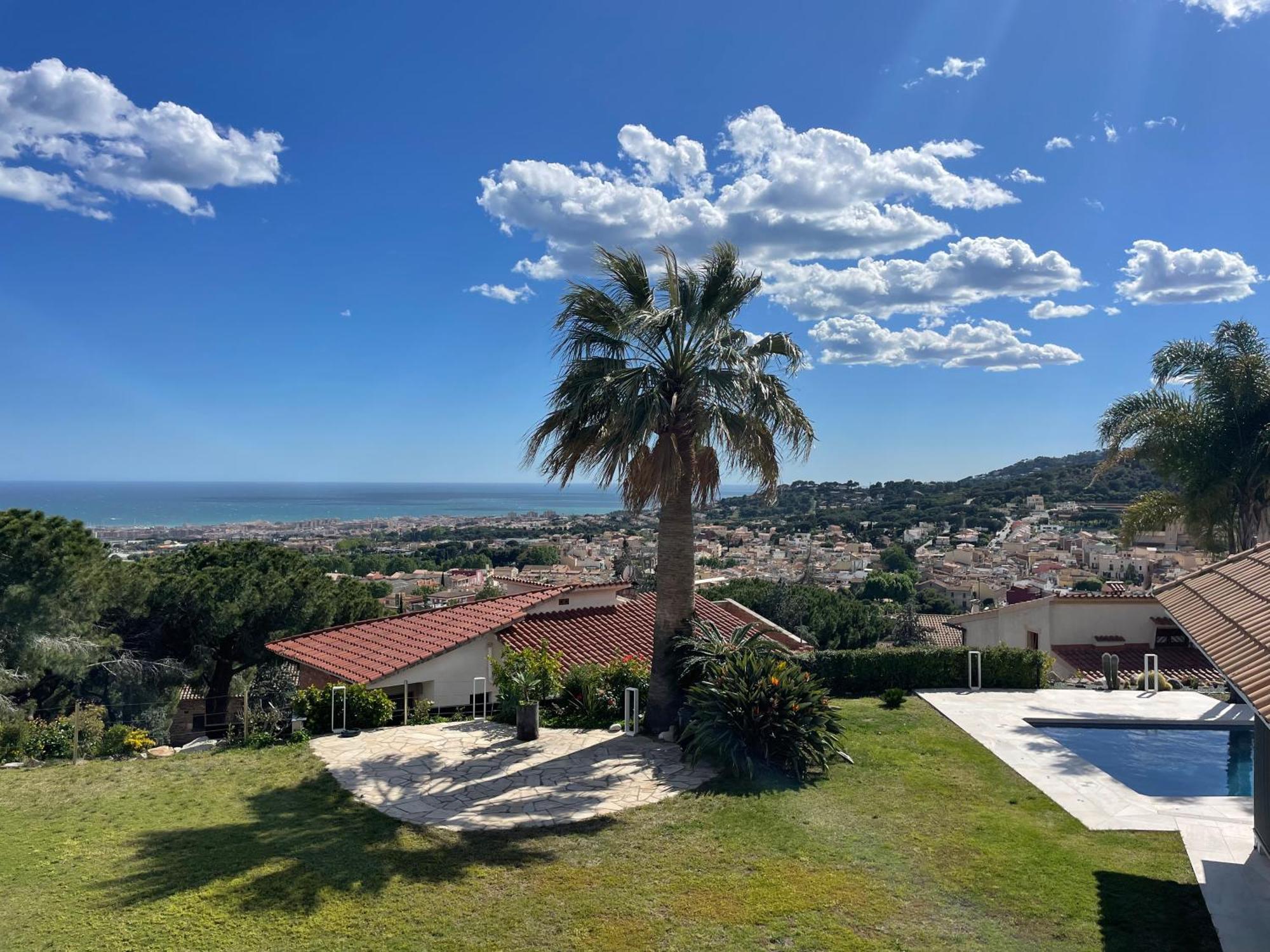 Palm Maresme - Suite With Bathroom And Terrasse With Ocean Views In A Private Villa Біласа-да-Дал Екстер'єр фото
